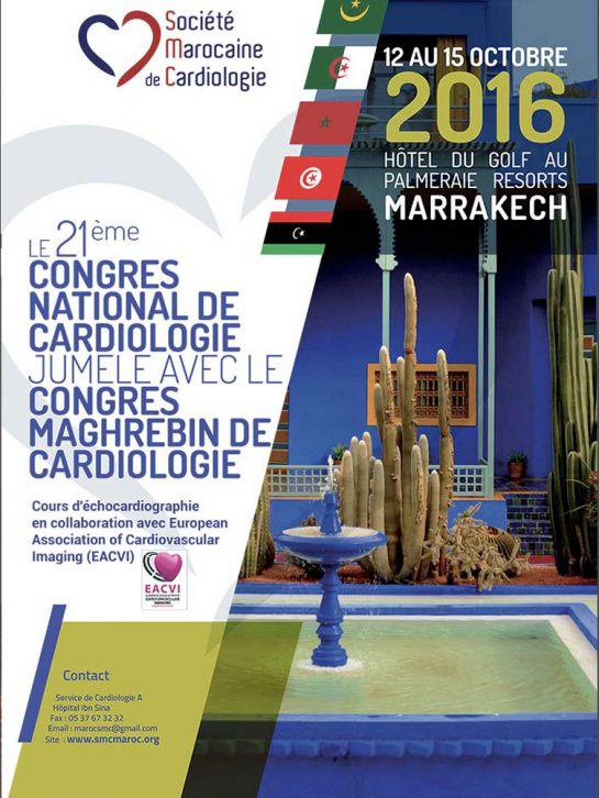 21ème Congrès National jumelé avec le 19ème congrès Maghrebin de Cardiologie